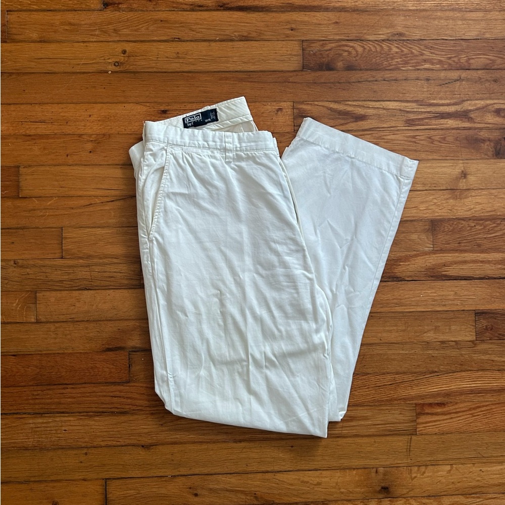 Polo by Ralph Lauren White Chino Pants #33